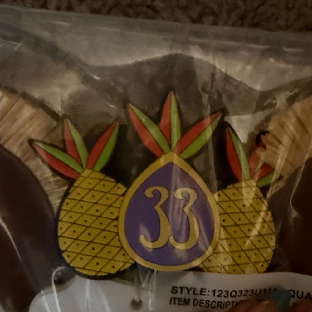 Club 33 Disney Tiki Parrot Ears Headband - Picture 2 of 4